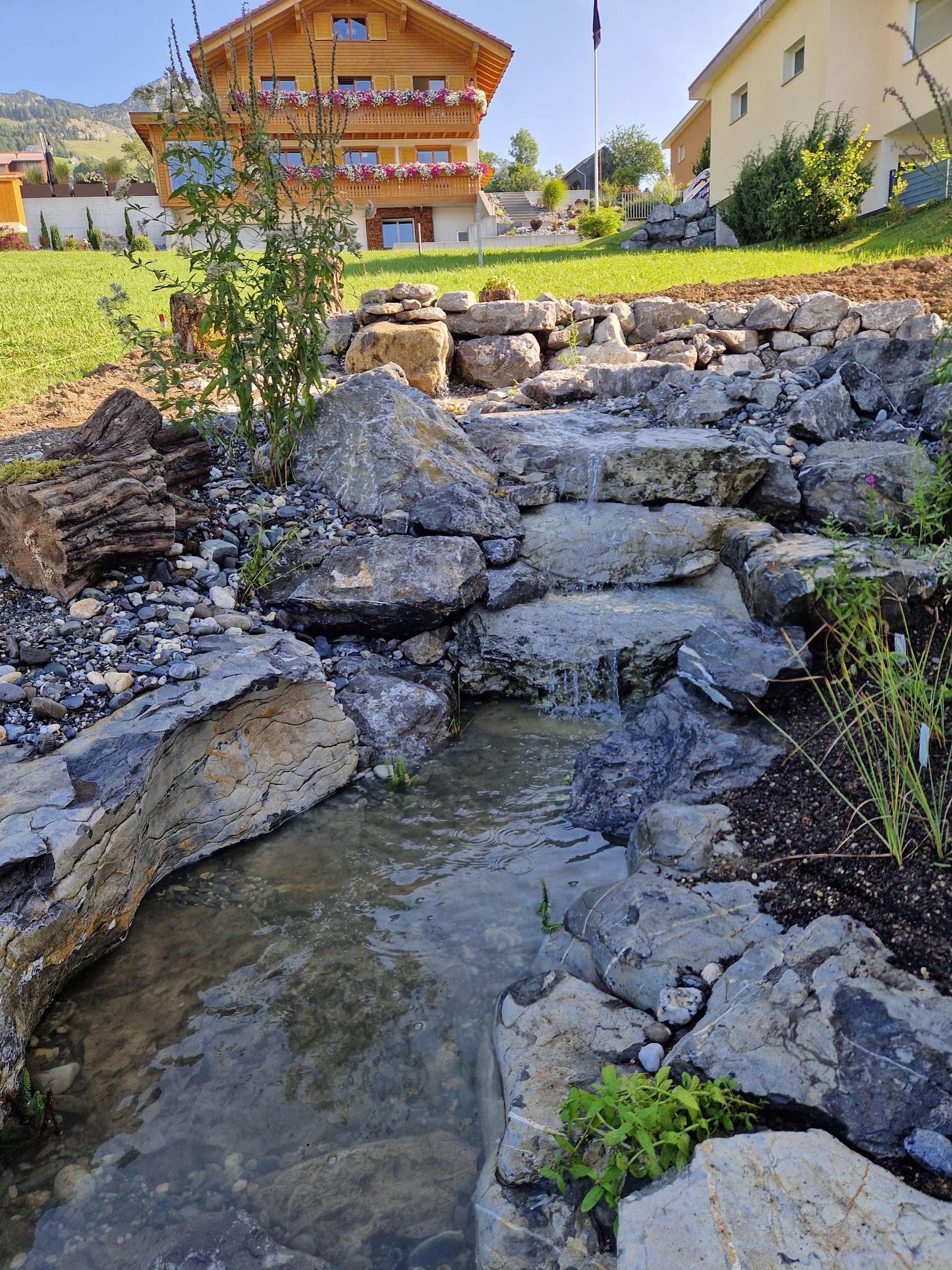 Raveglia Bachlauf, Wasserfall